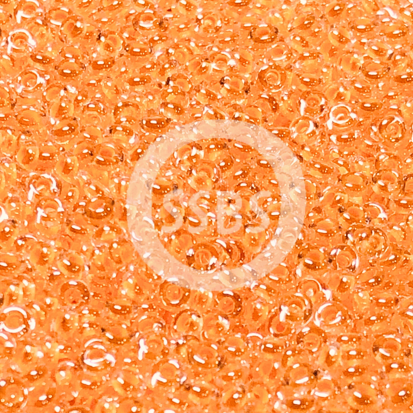 TOHO TD-11-801  11/0 Neon Orange Lined Crystal Demi Seed Beads, 5 gm