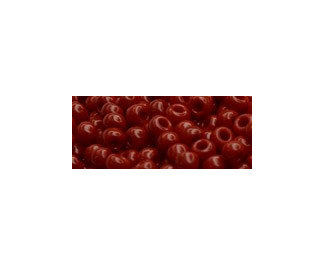 TOHO TR-8-45 8/0 Perles de rocaille rouges opaques, 5 ou 10 grammes