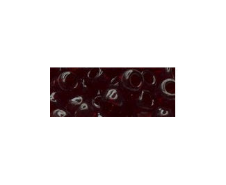 TOHO TR-6-5D  6/0 Transparent Garnet Seed Beads, 5 or 10 gm