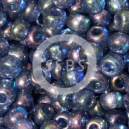 TOHO TR-6-328  6/0 Amethyst Gold Luster Seed Beads, 5 or 10 gm