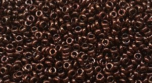 TOHO TD-8-501 - Demi-perles métalliques supérieures en bronze 8/0, 5 g