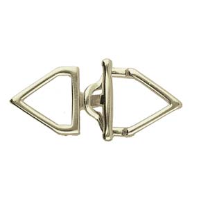 Cymbal™ Samaria 11/0 Toggle Clasp, 36.6 x 17.2 mm - Antique Brass Plated, 24K Gold Plated or Antique Silver Plated - 1 Clasp