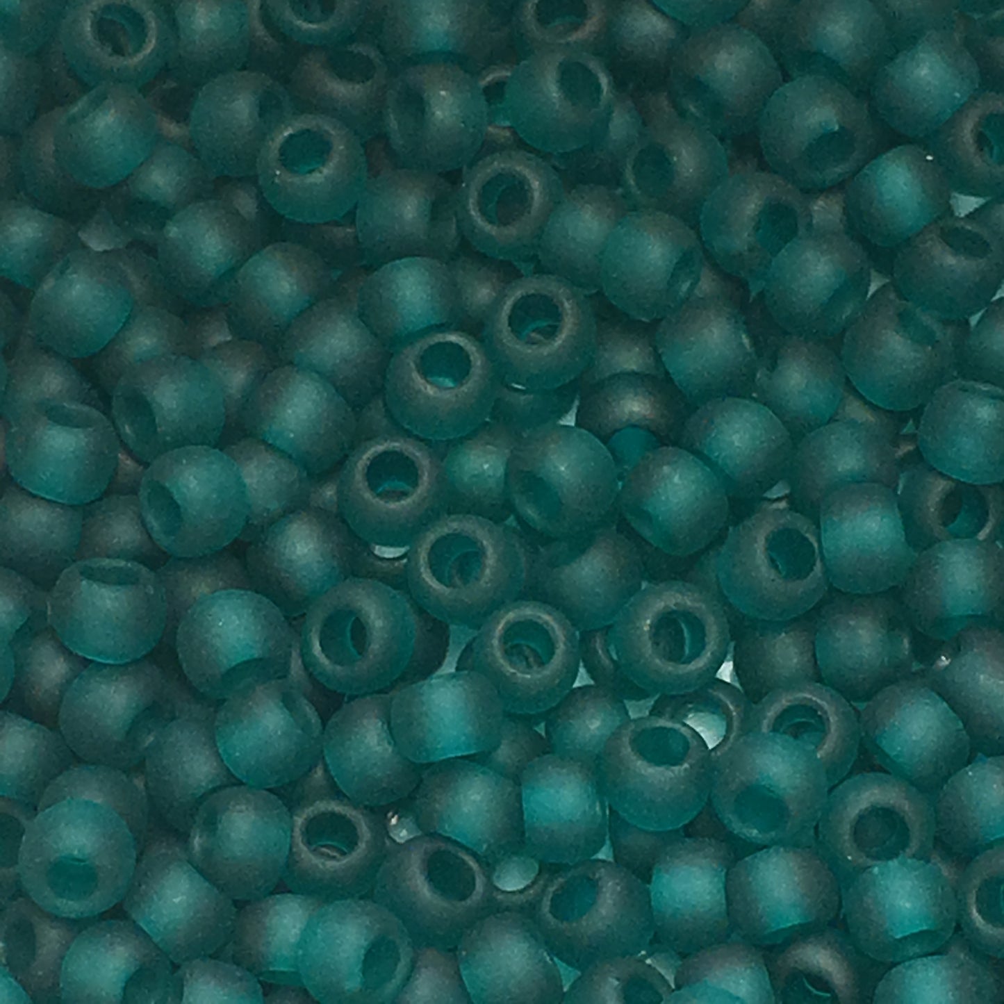 TOHO TR-11-7BDF  11/0 Transparent Matte Blue Zircon Seed Beads, 5 or 10 gm