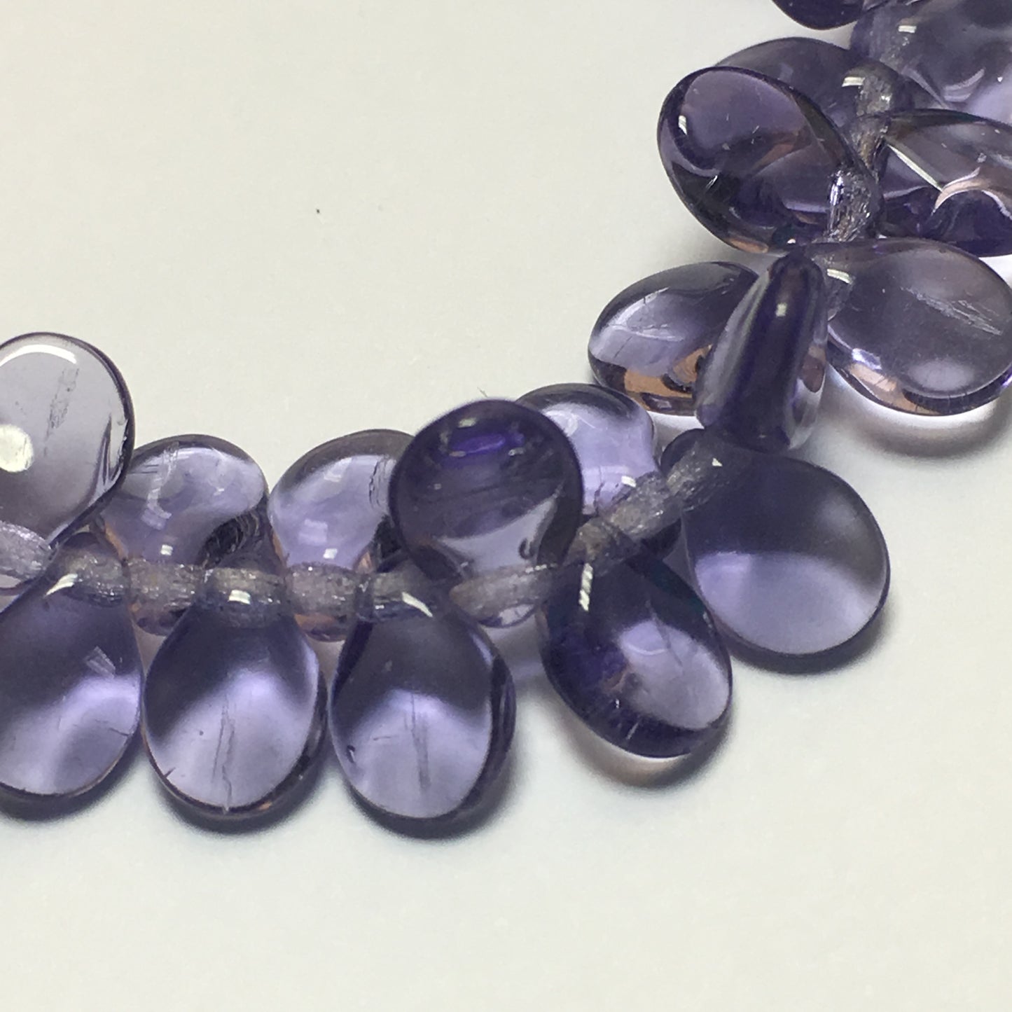 Preciosa  00030-01122 Tanzanite Pip Czech Glass Beads, 5 x 7 mm - 30 Beads