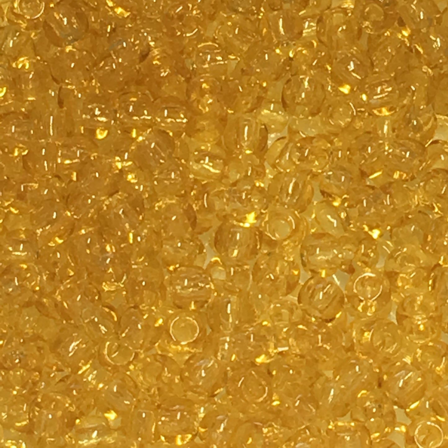 TOHO TR-11-2  11/0 Transparent Light Topaz Seed Beads, 5 gm