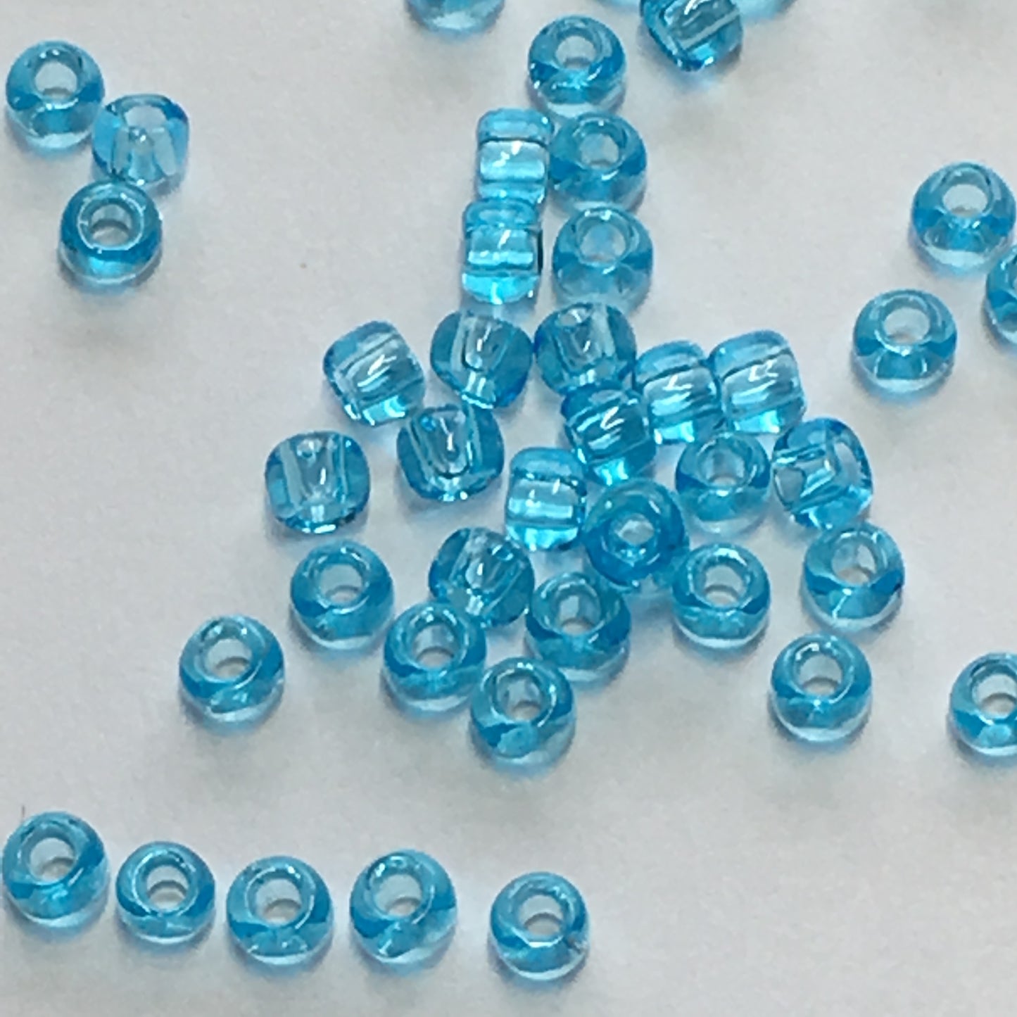 TOHO TR-11-3  11/0 Transparent Light Aqua Seed Beads, 5 gm