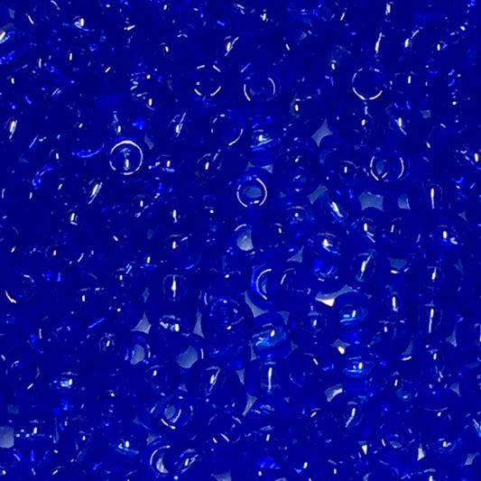 TOHO TR-11-942  11/0 Transparent Sapphire Seed Beads, 5 gm
