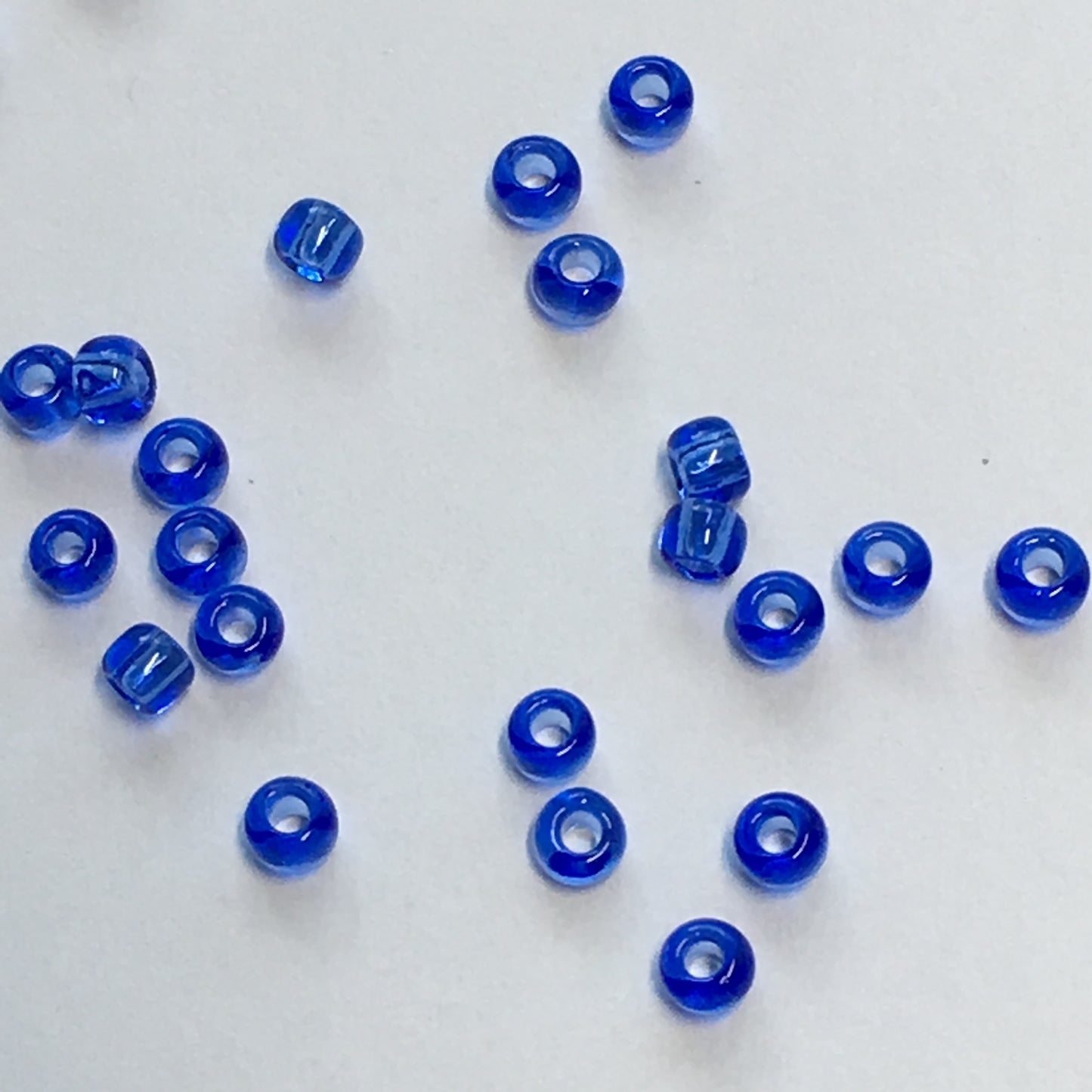 TOHO TR-11-942  11/0 Transparent Sapphire Seed Beads, 5 gm