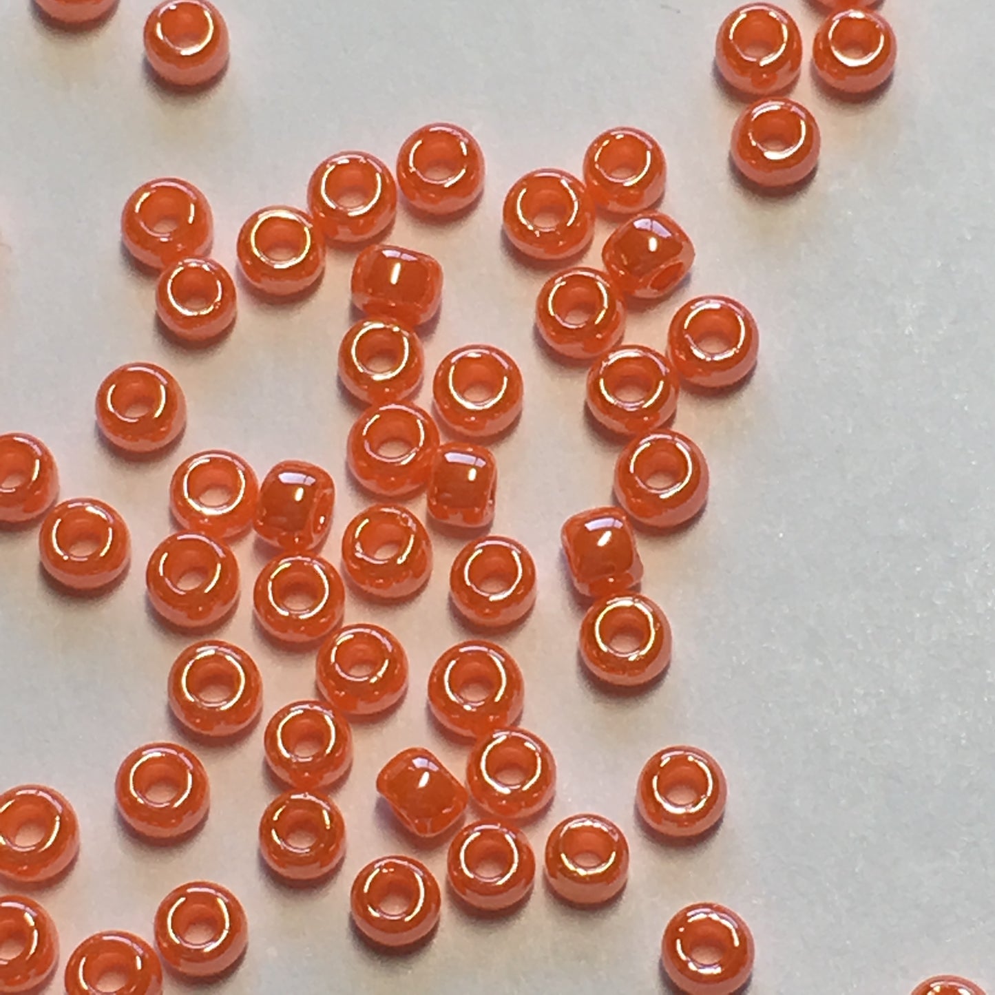 TOHO TR-11-129 Perles de rocaille orange citrouille opaques 11/0, 5 g