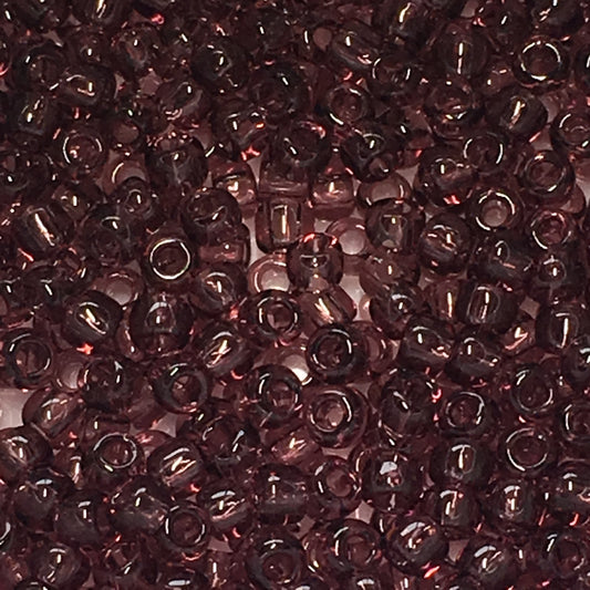 TOHO TR-11-6B  11/0 Transparent Medium Amethyst Seed Beads, 5 gm