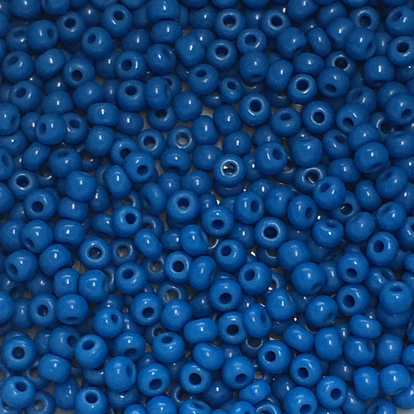 Preciosa 12/0 033210 Opaque Teal Blue Seed Beads, 5 or 10 gm