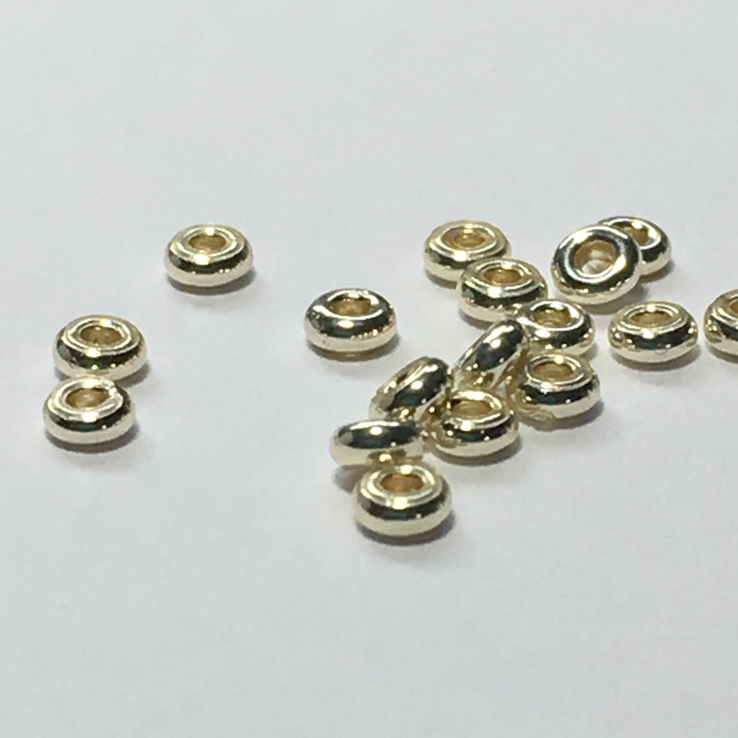 TOHO TD-11-PF558 11/0 Silver Galvanized PermaFinish Demi Beads, 5 gm