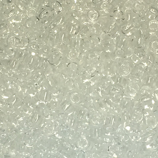 TOHO TR-11-1  11/0 Transparent Crystal Seed Beads, 5 gm