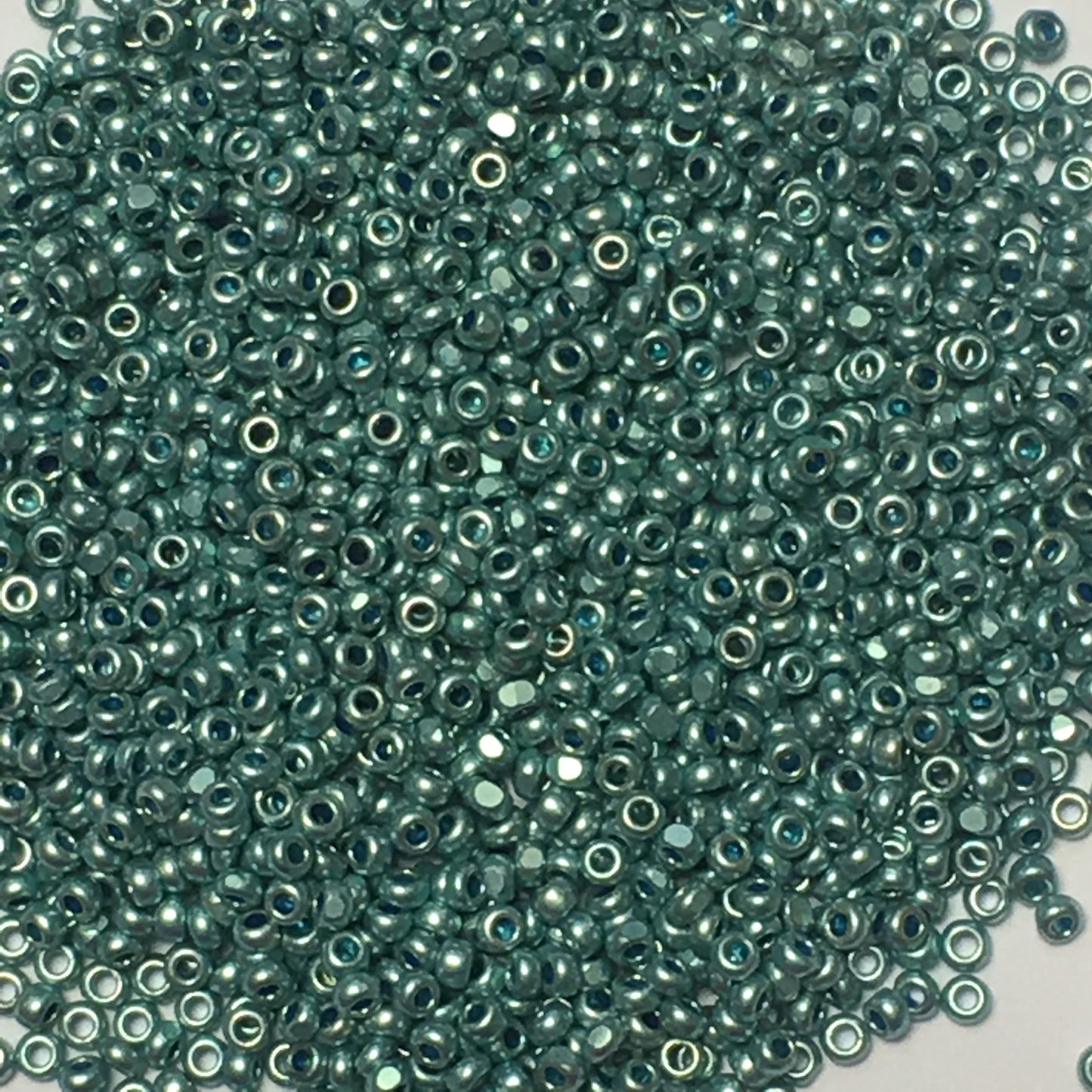 Miyuki 15-4215   15/0 Duracoat Galvanized Seafoam Green Seed Beads - 2 or 5 gm