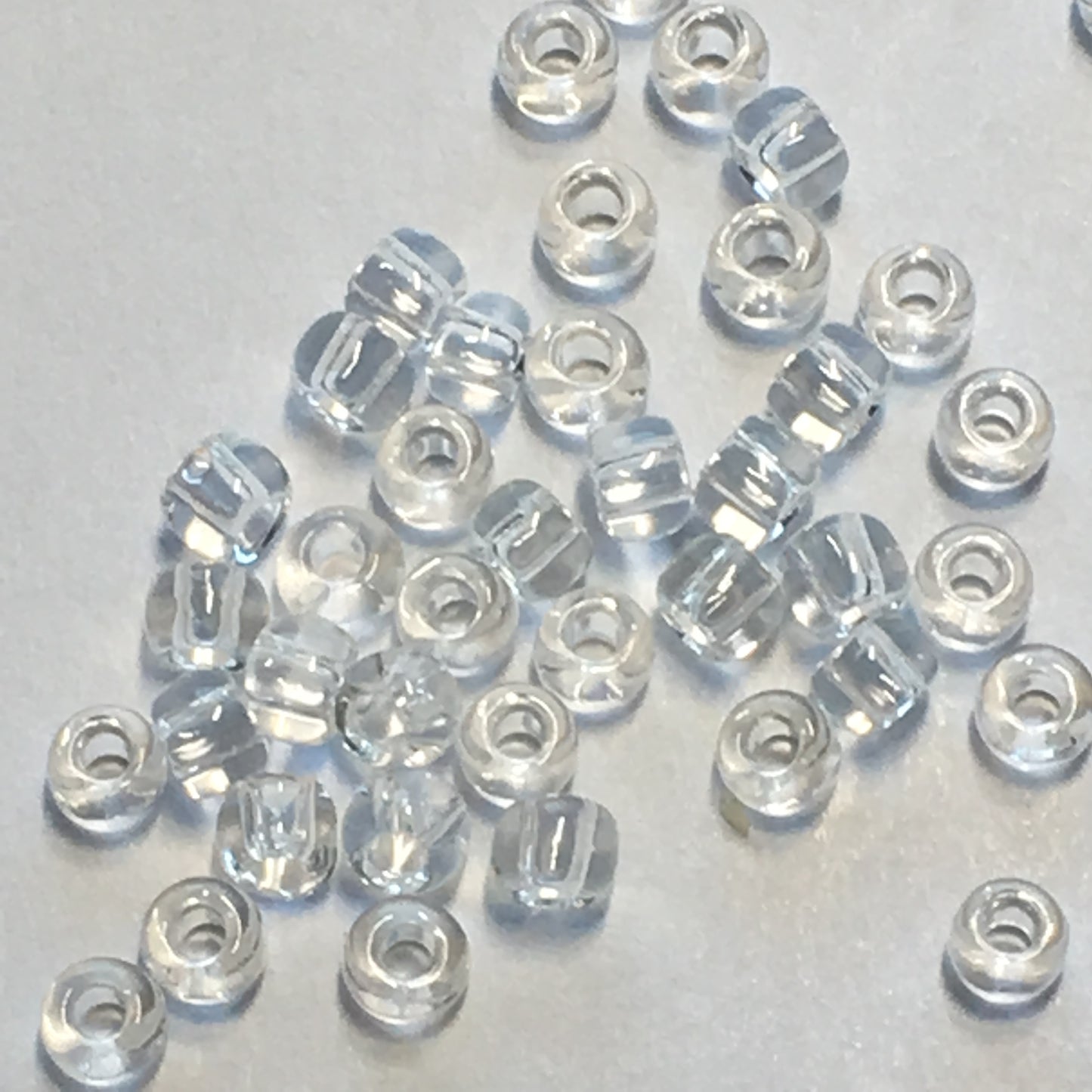 TOHO TR-11-1  11/0 Transparent Crystal Seed Beads, 5 gm