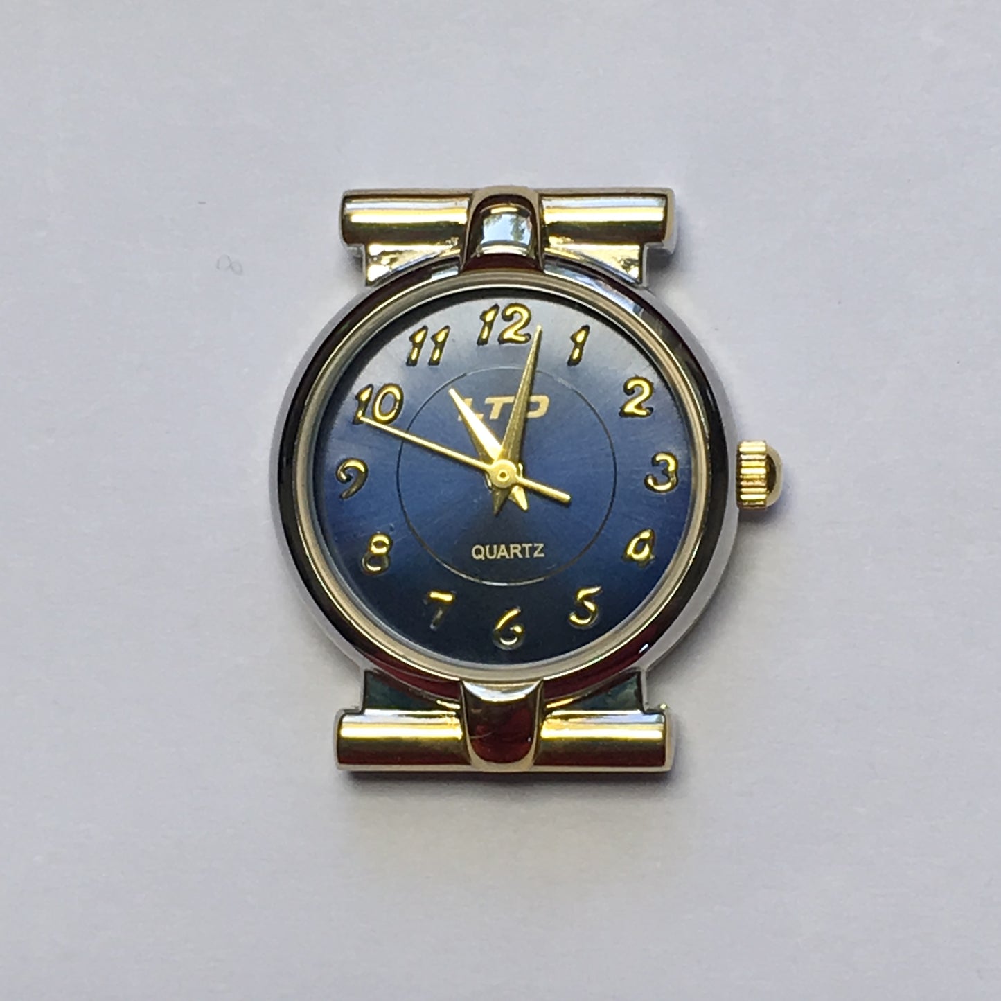 Silver and Gold LTD Quartz Watch Face with Pins, 29 x 25 mm, New, No  Scratches