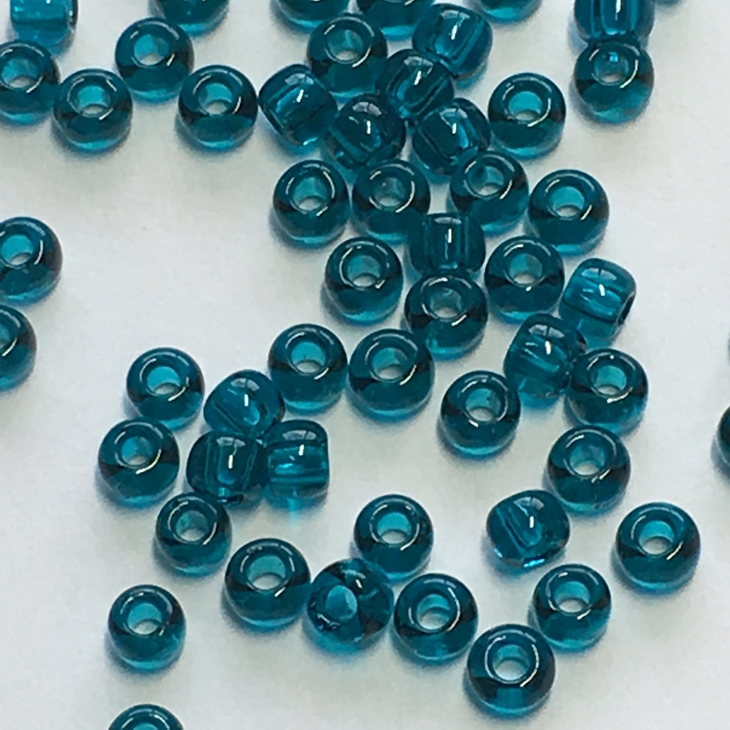 TOHO TR-11-7BD  11/0 Transparent Blue Zircon Seed Beads, 5 gm