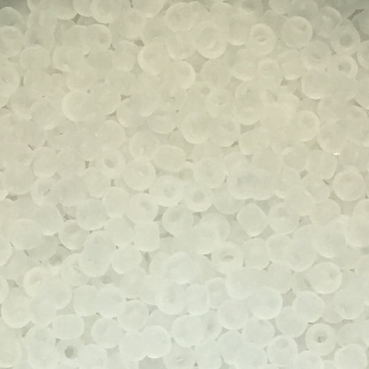 TOHO TR-11-1F  11/0 Transparent Matte Crystal Seed Beads, 5 gm