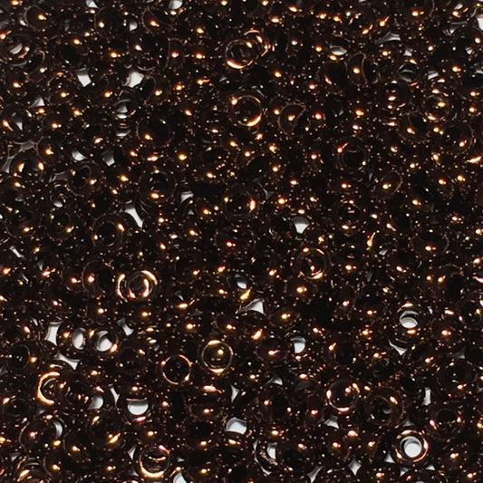 TOHO TD-11-222C  11/0 Dark Bronze Demi Beads, 5 gm