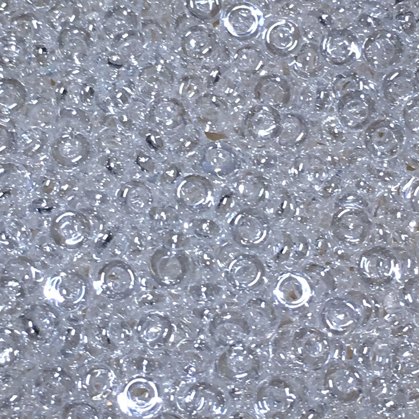 TOHO TD-8-101  - 8/0  Crystal Transparent Luster Demi Beads, 5 gm
