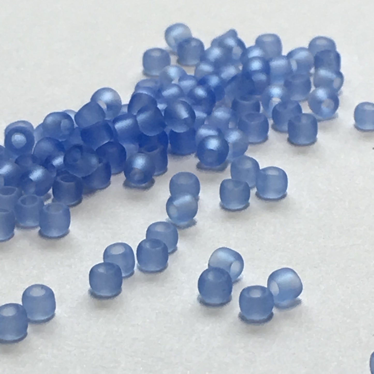 TOHO TR-11-13F  11/0 Transparent Matte Light Sapphire Seed Beads, 5 gm
