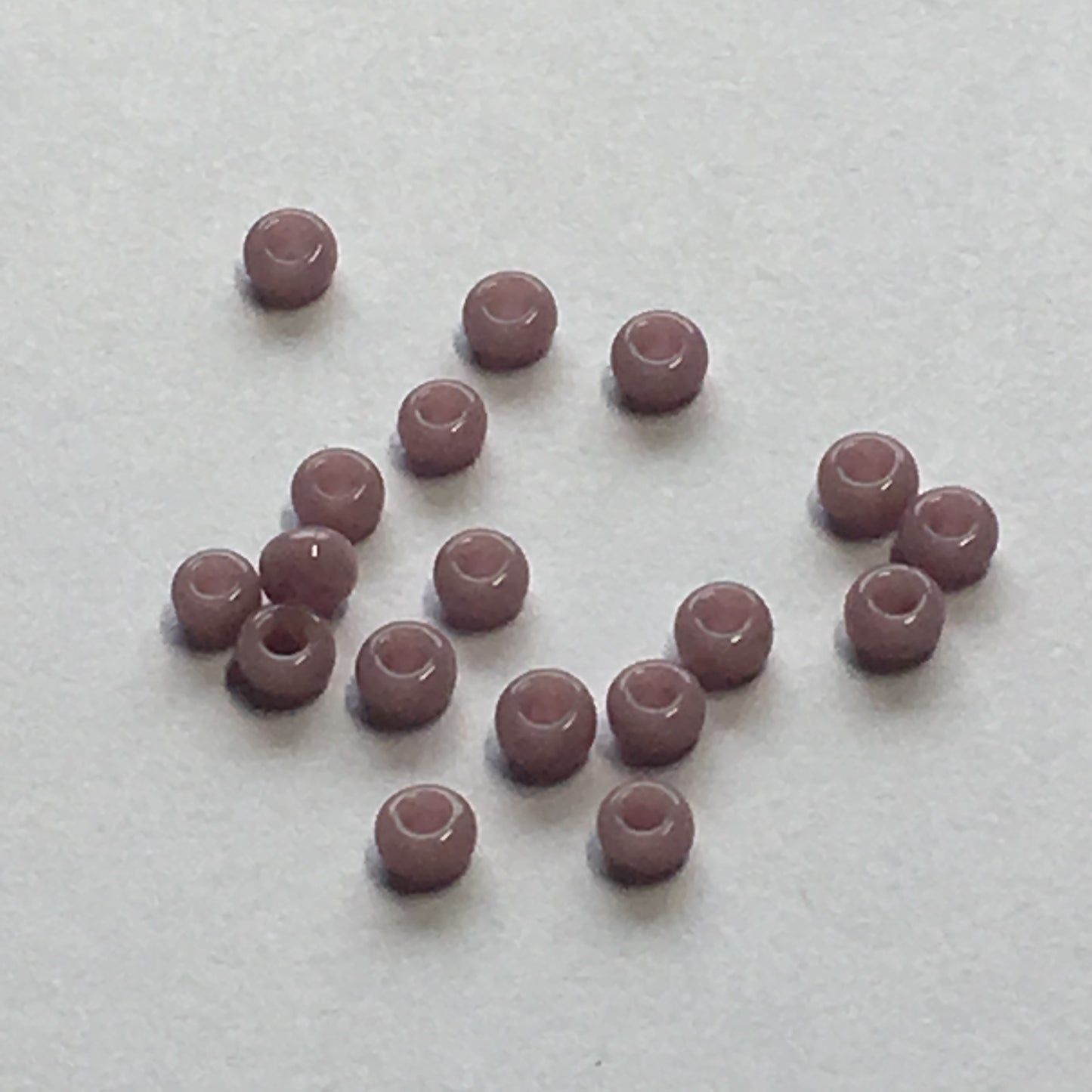Miyuki 11-410   11/0 Opaque Mauve Seed Beads - 5 gm