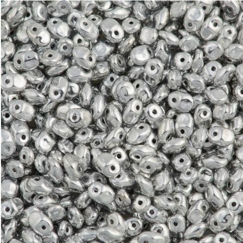Matubo Superuno 2.5 x 5 mm 27000  Silver Beads - 5 gm