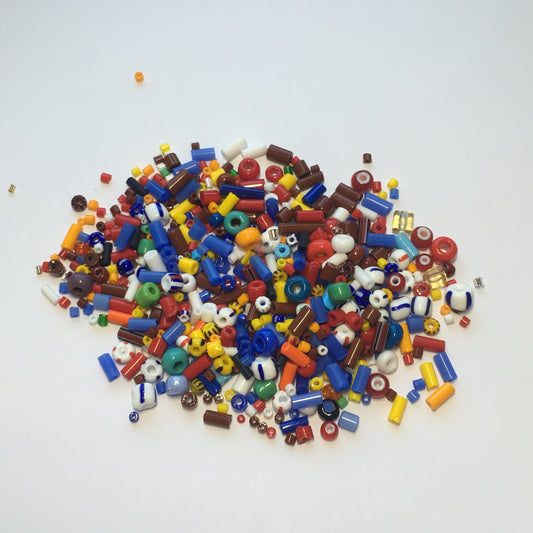 Kids Bead Mix - Various Sizes, Shapes and Types