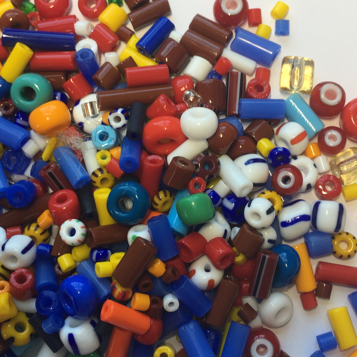 Kids Bead Mix - Various Sizes, Shapes and Types