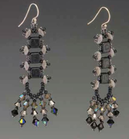 River Walk Earrings Free Digital Download Beading Pattern/Tutorial/Instructions/How To (Click on Link Below)