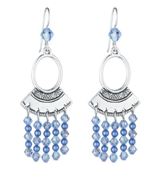Summer Blues Earrings Free Digital Download Beading Pattern/Tutorial/Instructions/How To (Click on Link Below)