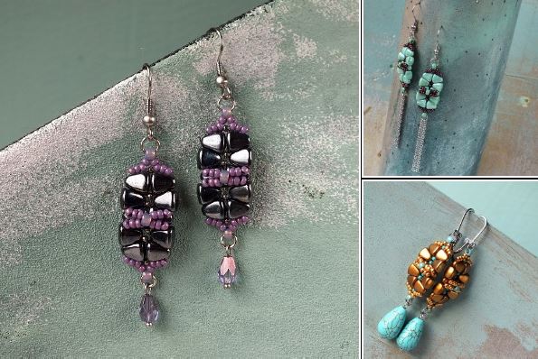 Swing Earrings Free Digital Download Beading Pattern/Tutorial/Instructions/How To (Click on Link Below)