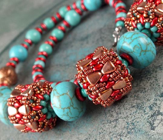 Beaded Example Technical Beaded Bead Free Digital Download Beading Pattern/Tutorial/I ...
