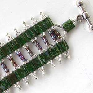 Jacob's Ladder Bracelet Free Digital Download Beading Pattern/Tutorial/Instructions/How To (Click on Link Below)
