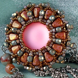 Isabella Pendant Free Digital Download Beading Pattern/Tutorial/Instructions/How To (Click on Link Below)