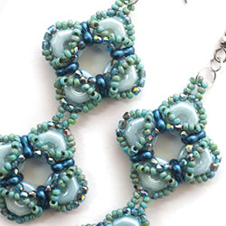 Celeste Bracelet and Earrings Free Digital Download Beading Pattern/Tutorial/Instructions/How To (Click on Link Below)