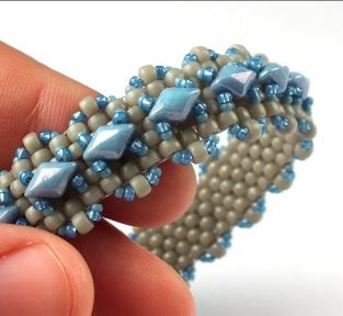 Madras Bracelet Free Digital Download Beading Pattern/Tutorial/Instructions/How To (Click on Link Below)