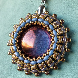 Sunny Pendant Free Digital Download Beading Pattern/Tutorial/Instructions/How To (Click on Link Below)