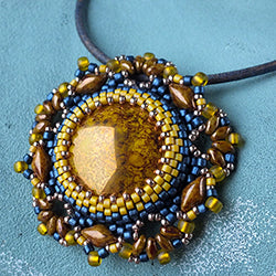 Mehndi Pendant Free Digital Download Beading Pattern/Tutorial/Instructions/How To (Click on Link Below)