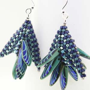 Flashing Dagger Earrings Free Digital Download Beading Pattern/Tutorial/Instructions/How To (Click on Link Below)