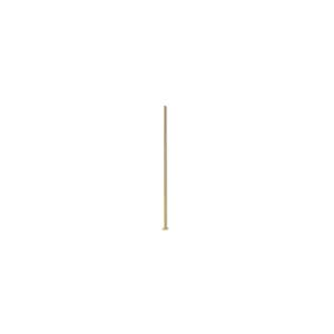 Gold Plated Headpins 21-Gauge (0.020 in) 1.5 Inch - 24 Headpins